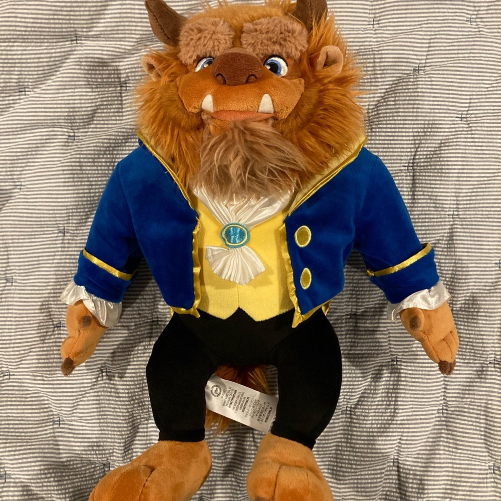 Disney Store Stuffed Beast from Beauty and the Beast. Excellent Condition